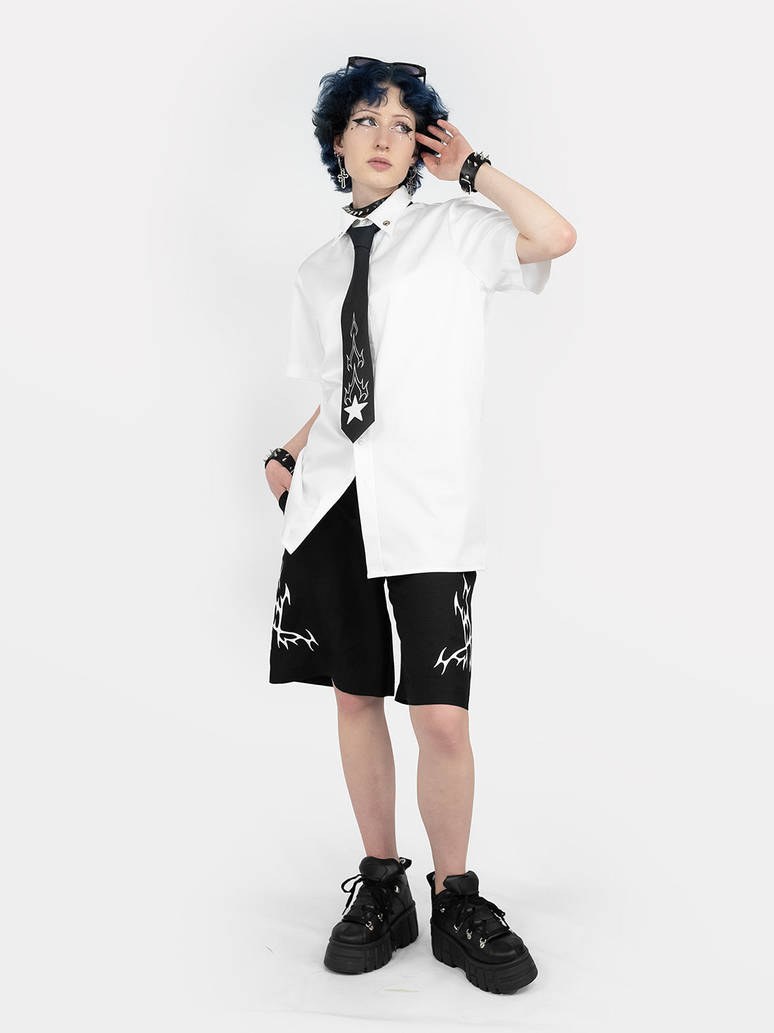 Rebellion Printed Jorts
