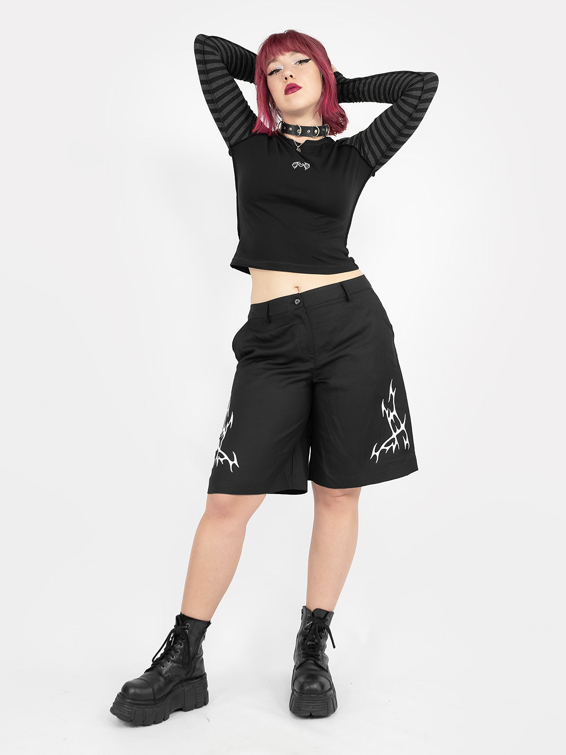 Rebellion Printed Jorts