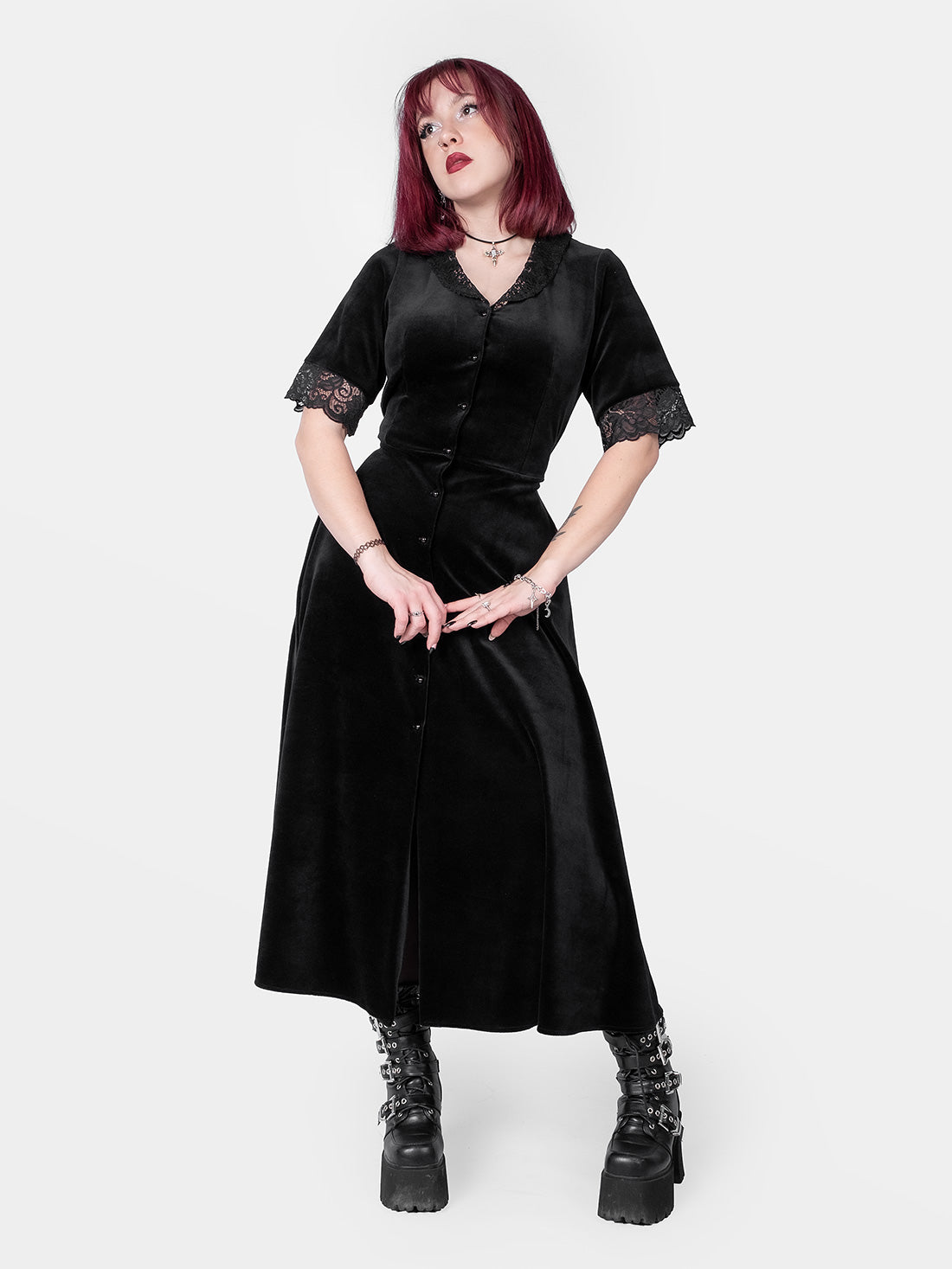 Rosemary Velvet Maxi Dress