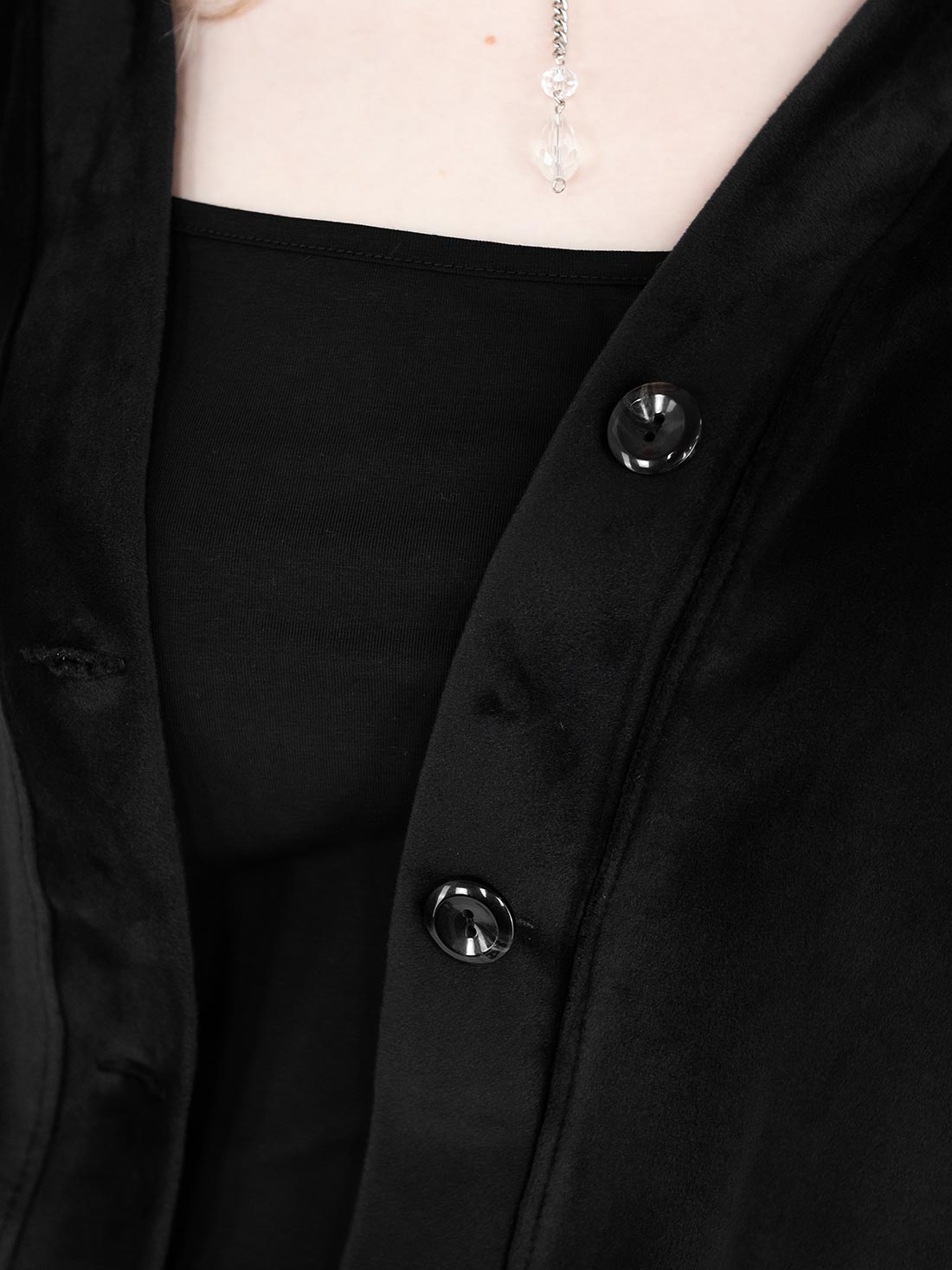 Occult Velour Cardigan