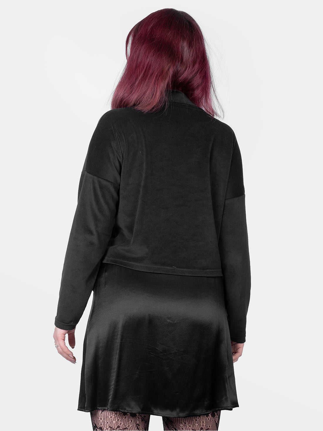 Occult Velour Cardigan