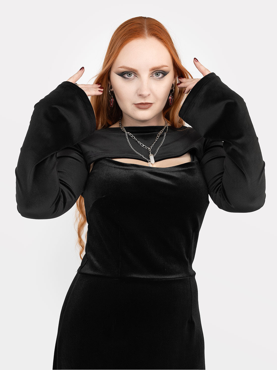 Berserk Velvet Shrug