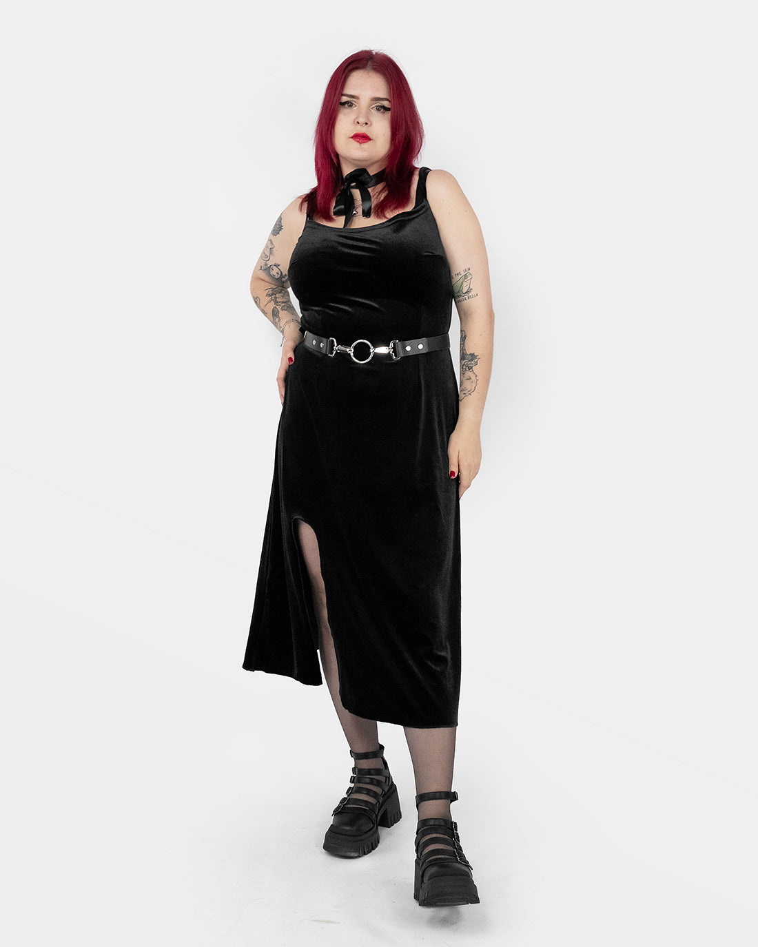 Anathema Velvet Midaxi Dress