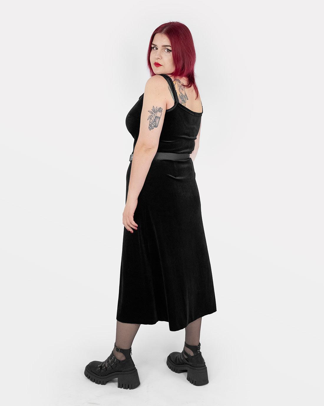 Anathema Velvet Midaxi Dress