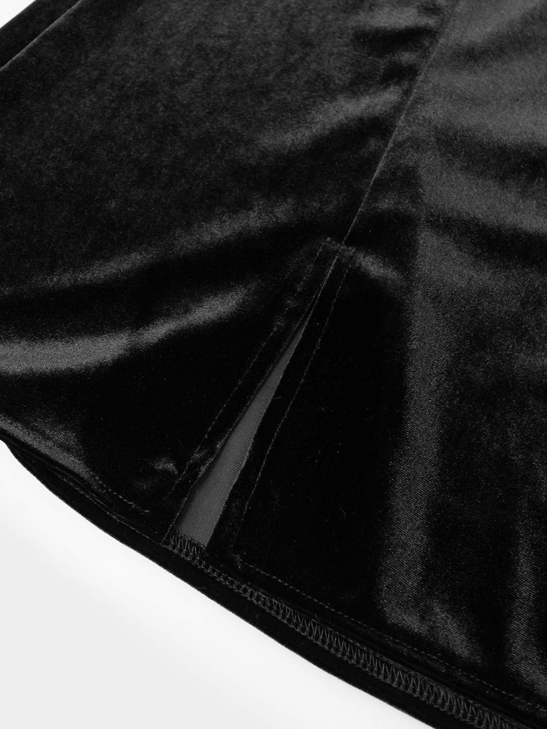 Agony Velvet Mini Skirt