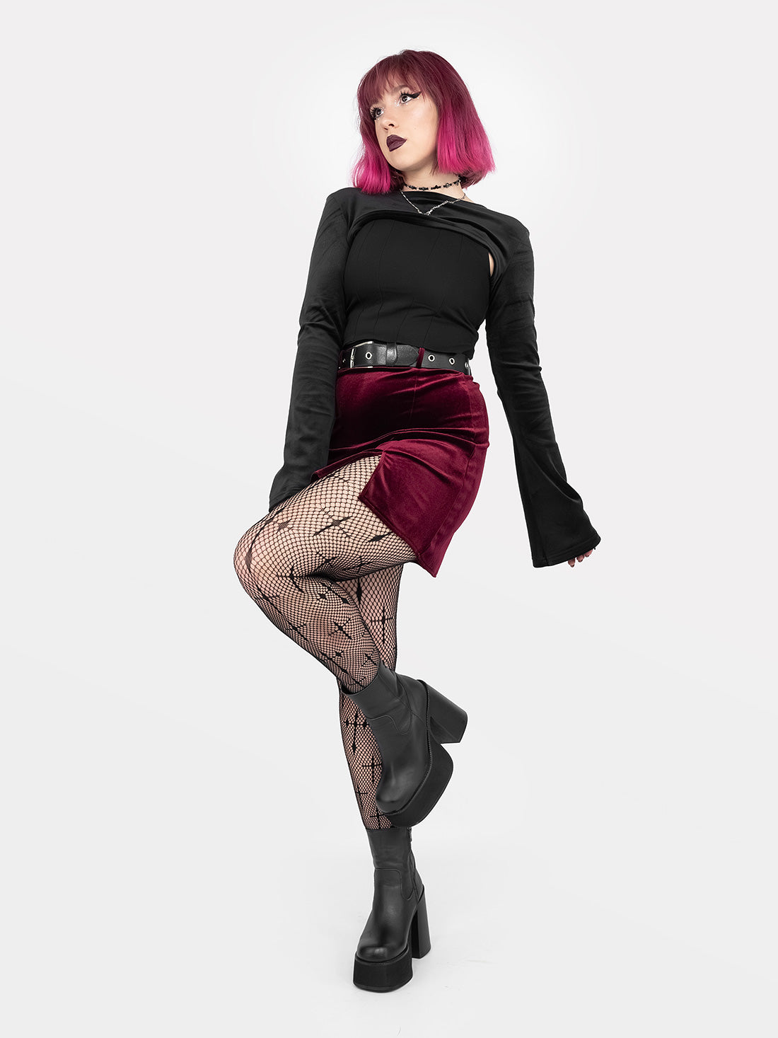 Berserk Velvet Shrug