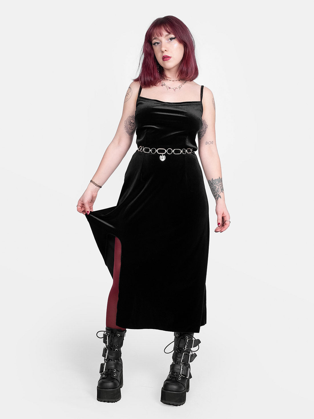 Anathema Velvet Midaxi Dress