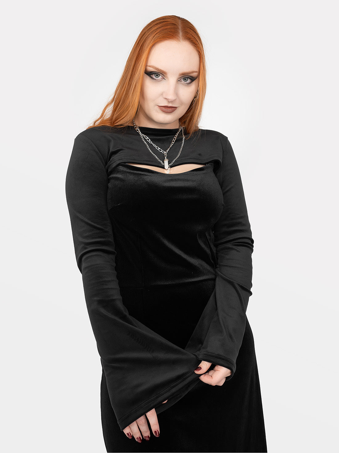 Anathema Velvet Midaxi Dress