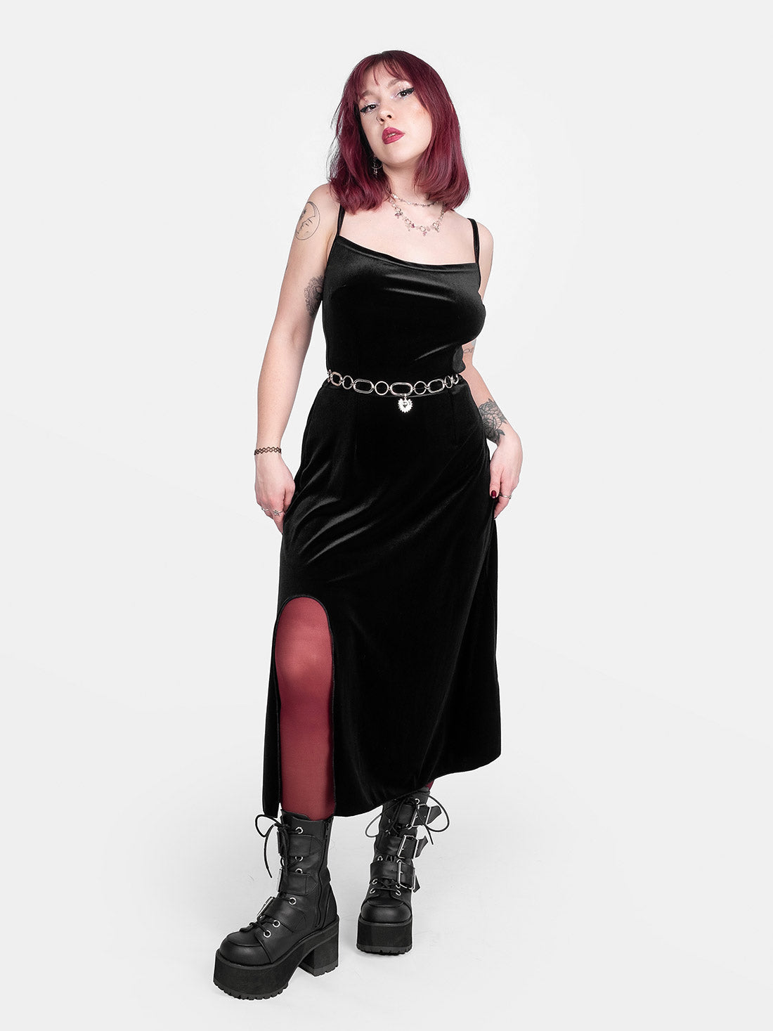 Anathema Velvet Midaxi Dress