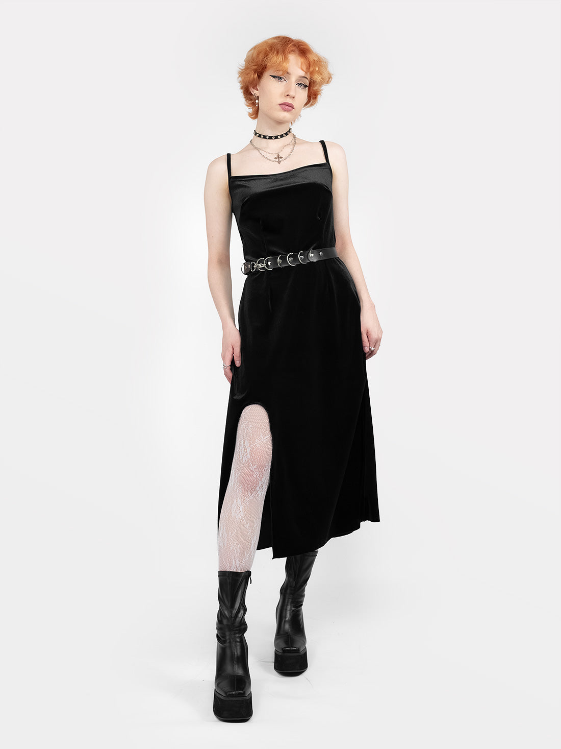 Anathema Velvet Midaxi Dress