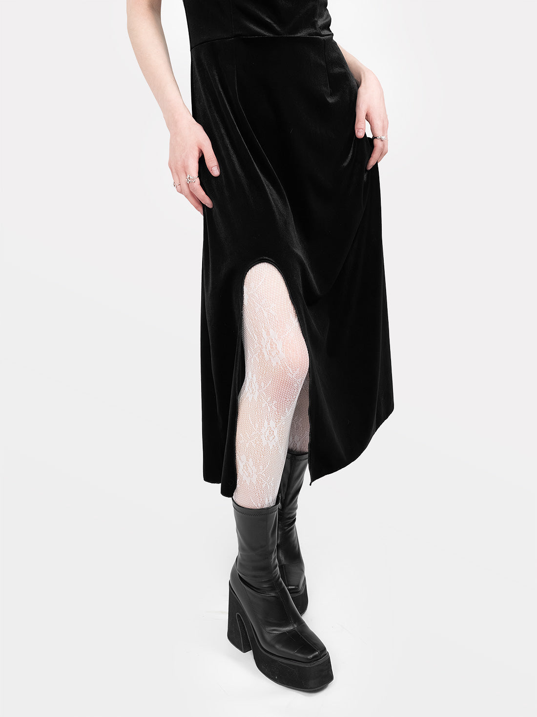 Anathema Velvet Midaxi Dress