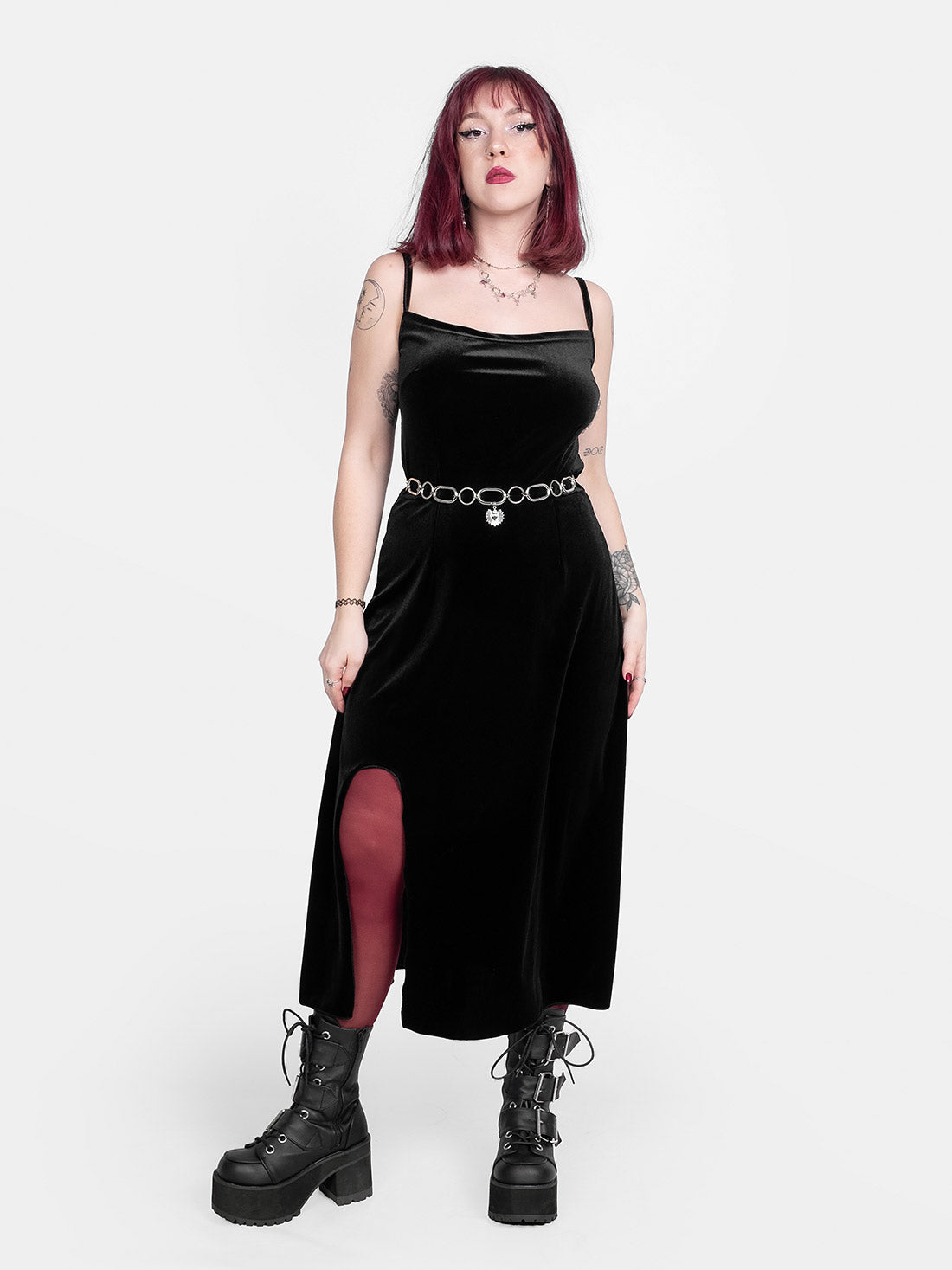 Anathema Velvet Midaxi Dress
