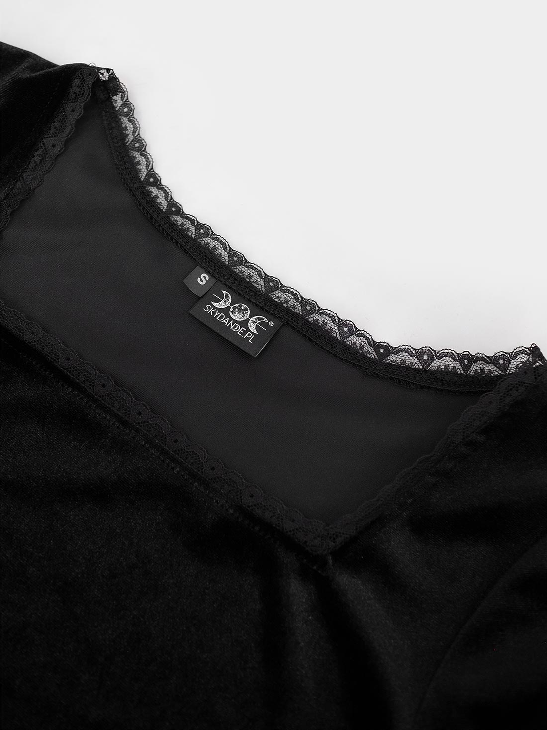 Morticia Velvet Top