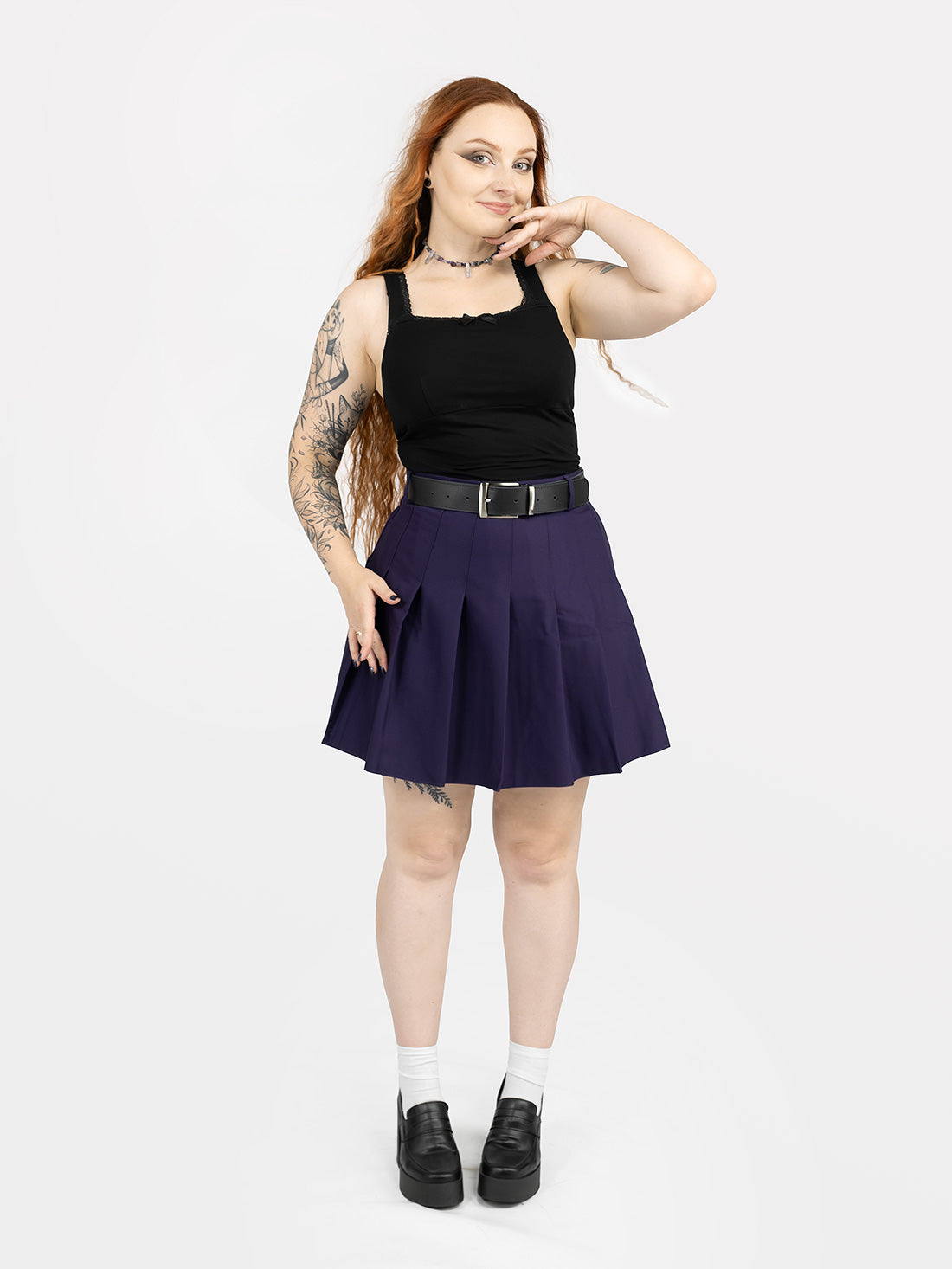 Purple Tennis Skirt