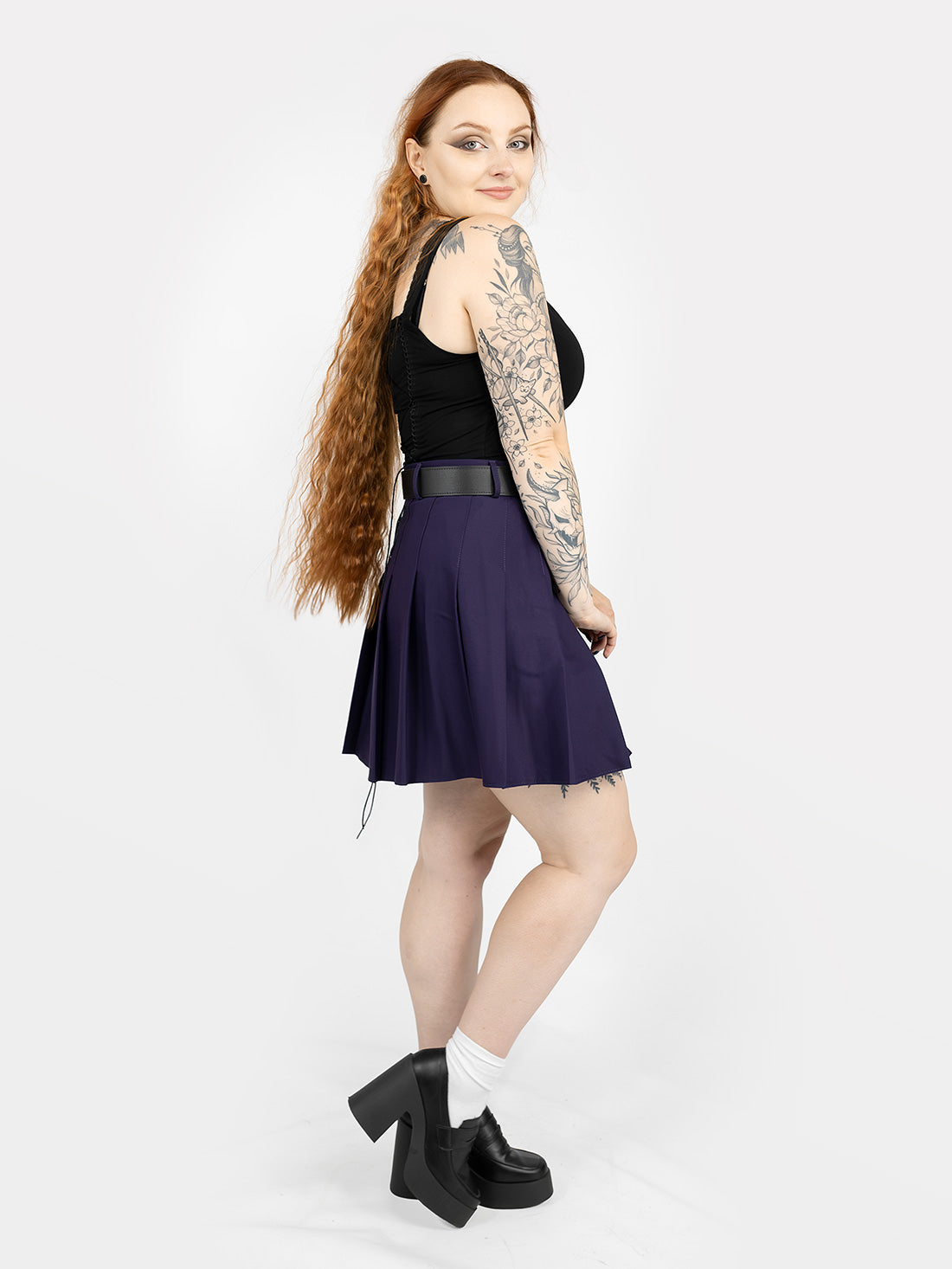 Purple Tennis Skirt