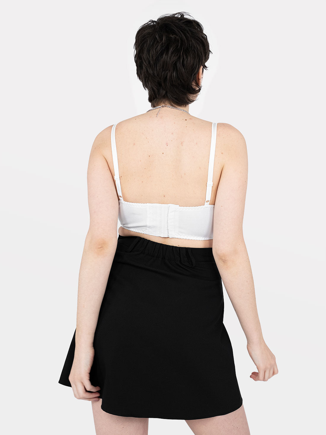 Selene Organic Cotton White Wired Bra
