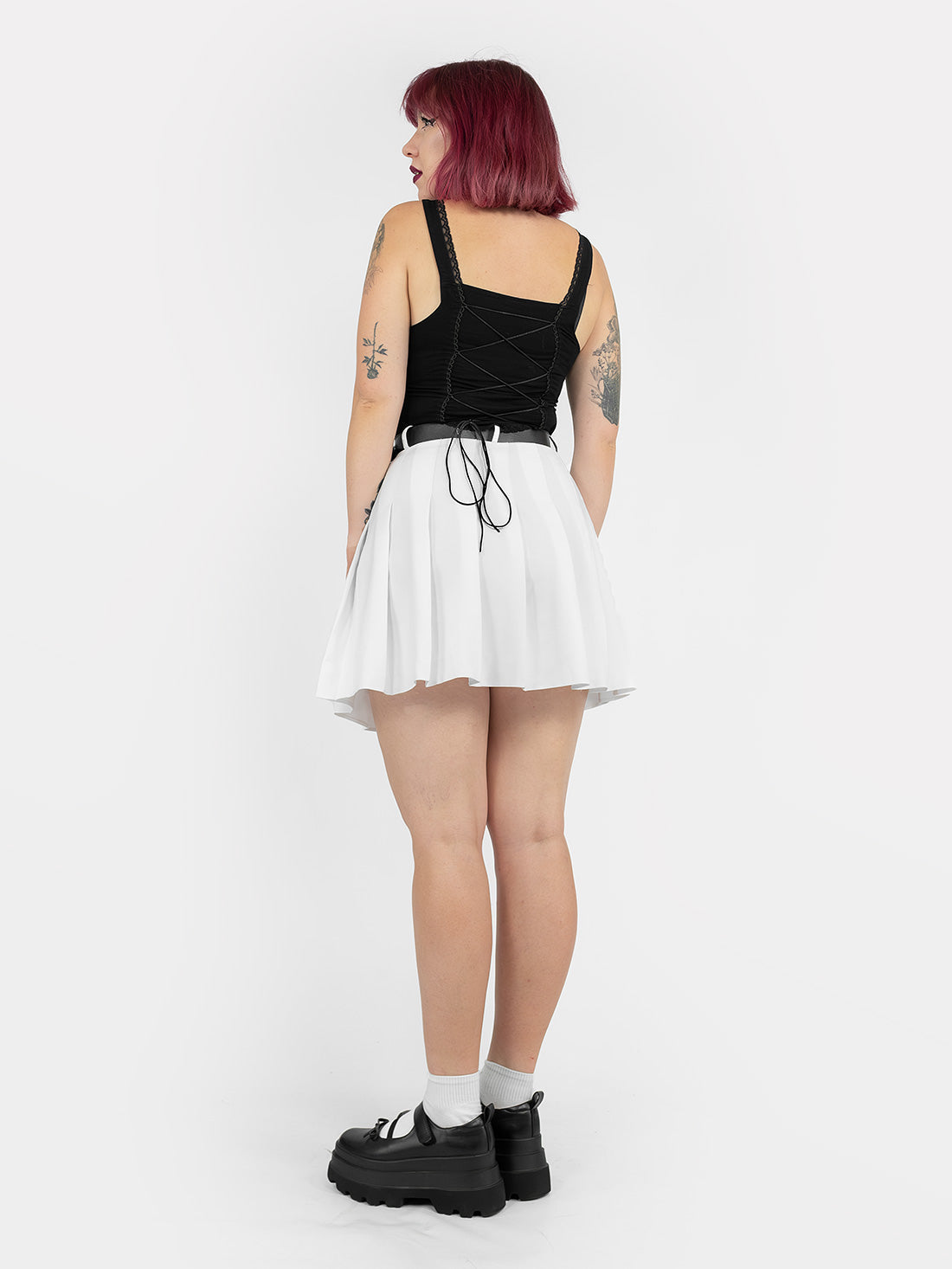 White Tennis Skirt