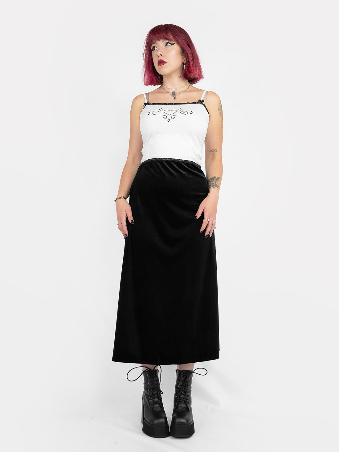 Molly White Top With Lace