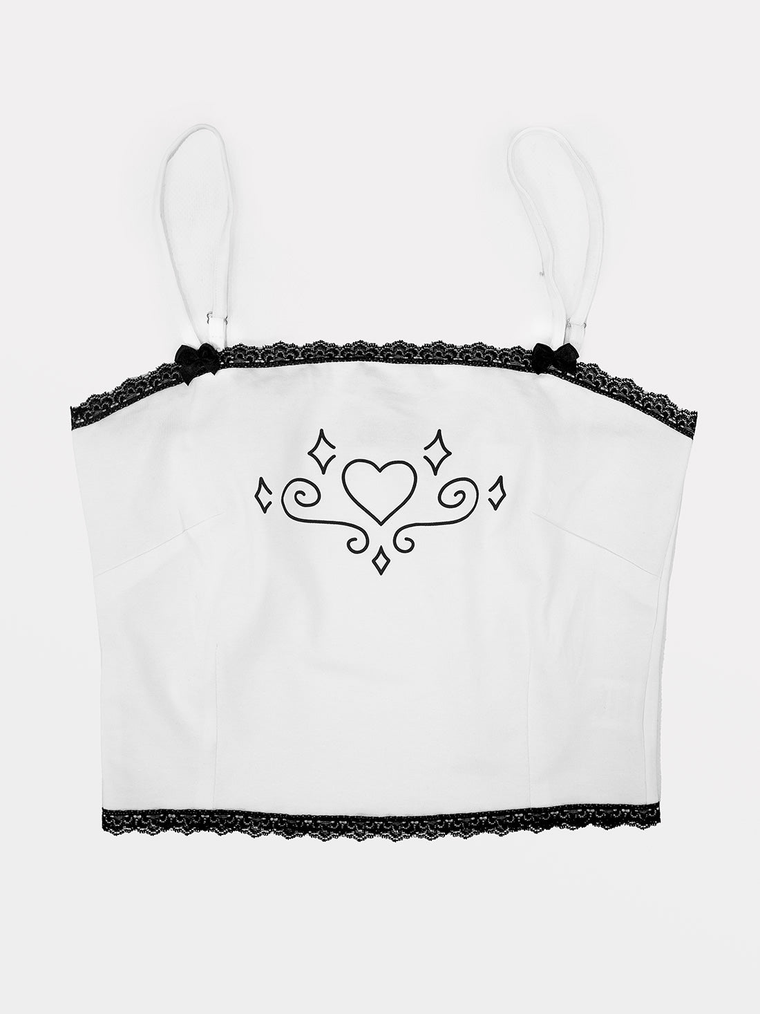 Molly White Top With Lace