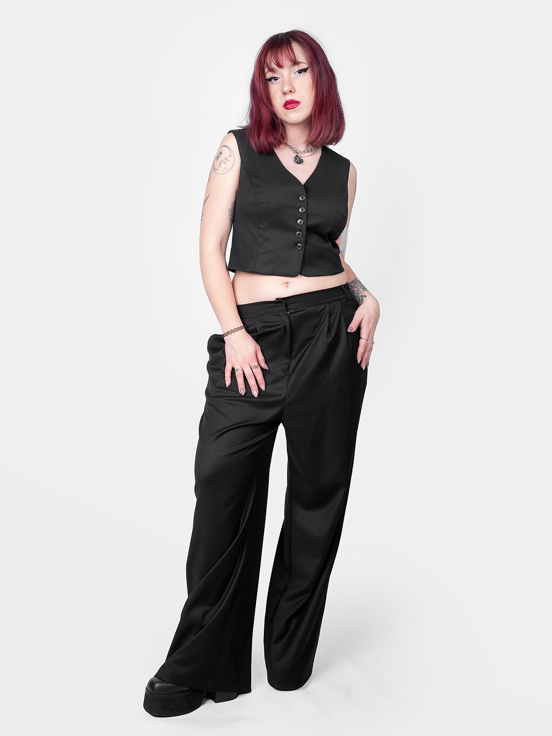 Phantom Wide Leg Trousers