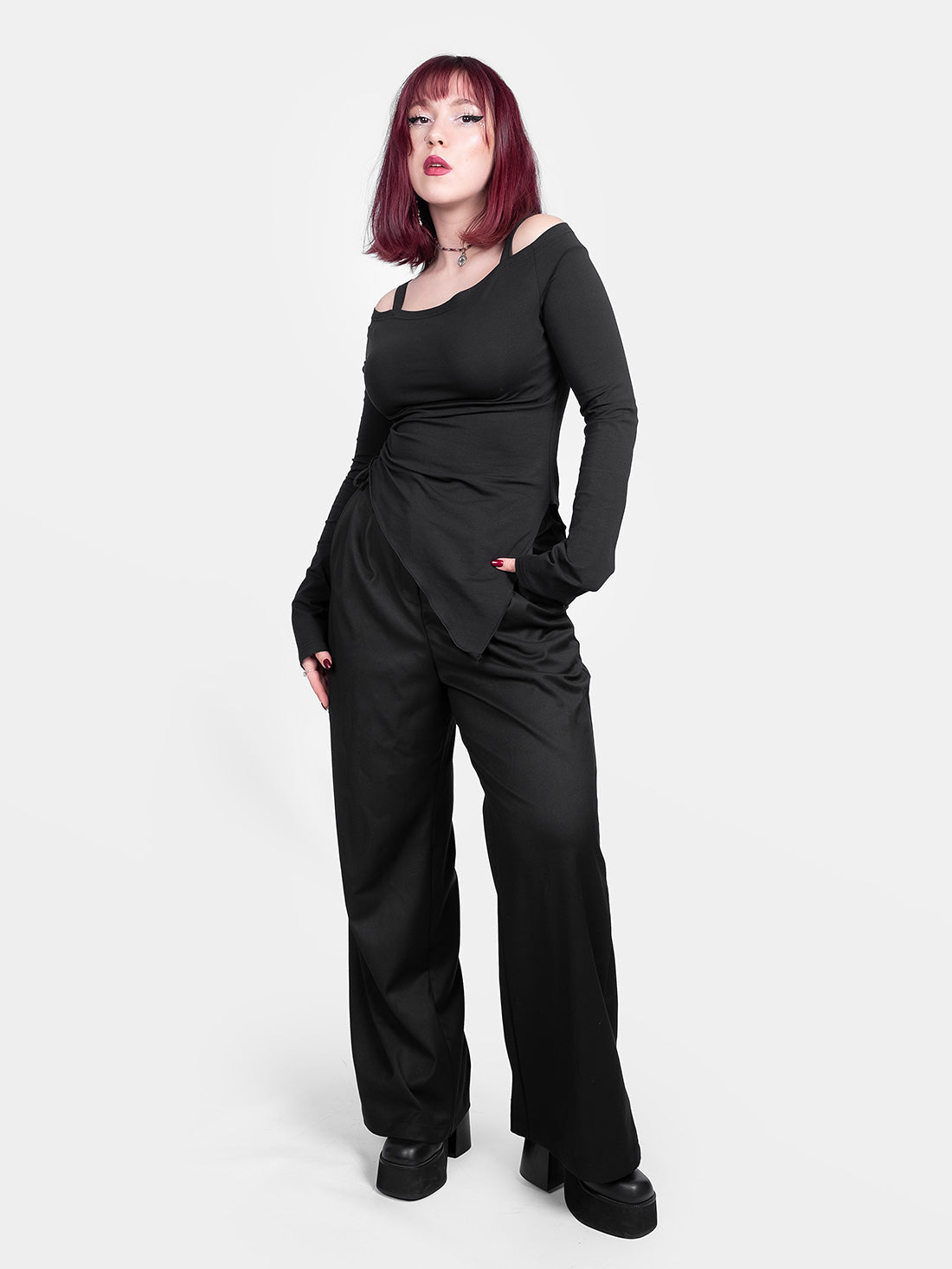 Phantom Wide Leg Trousers