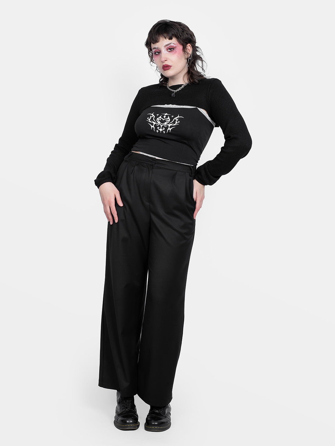 Phantom Wide Leg Trousers
