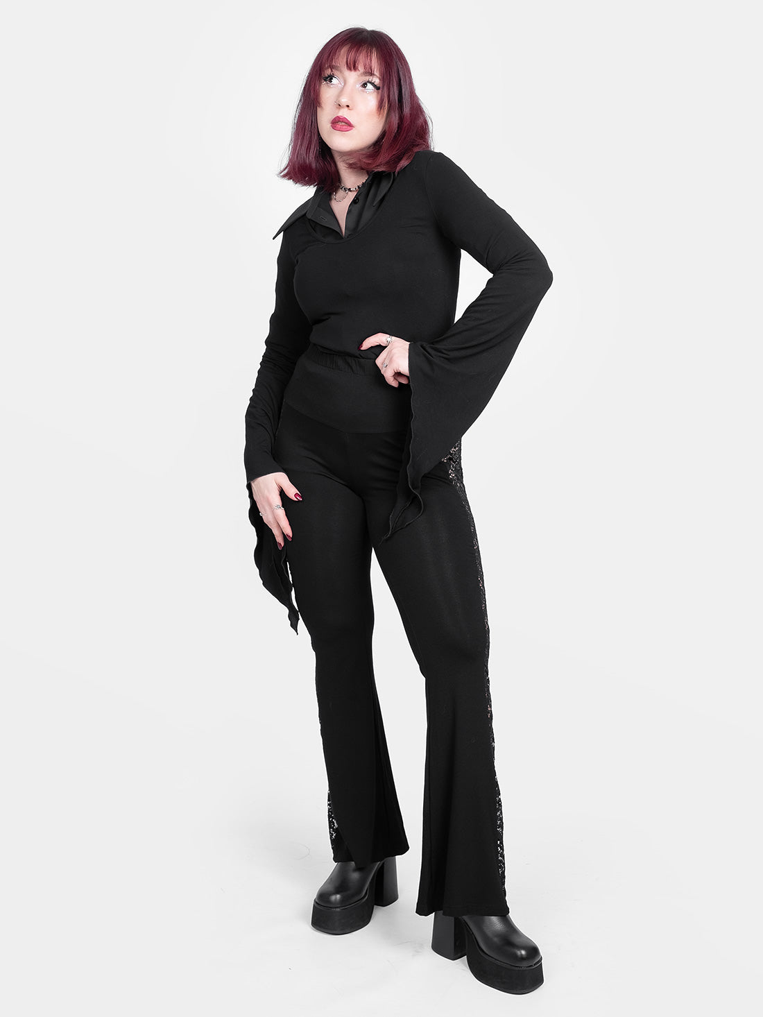 Wisteria Bell Sleeve Top