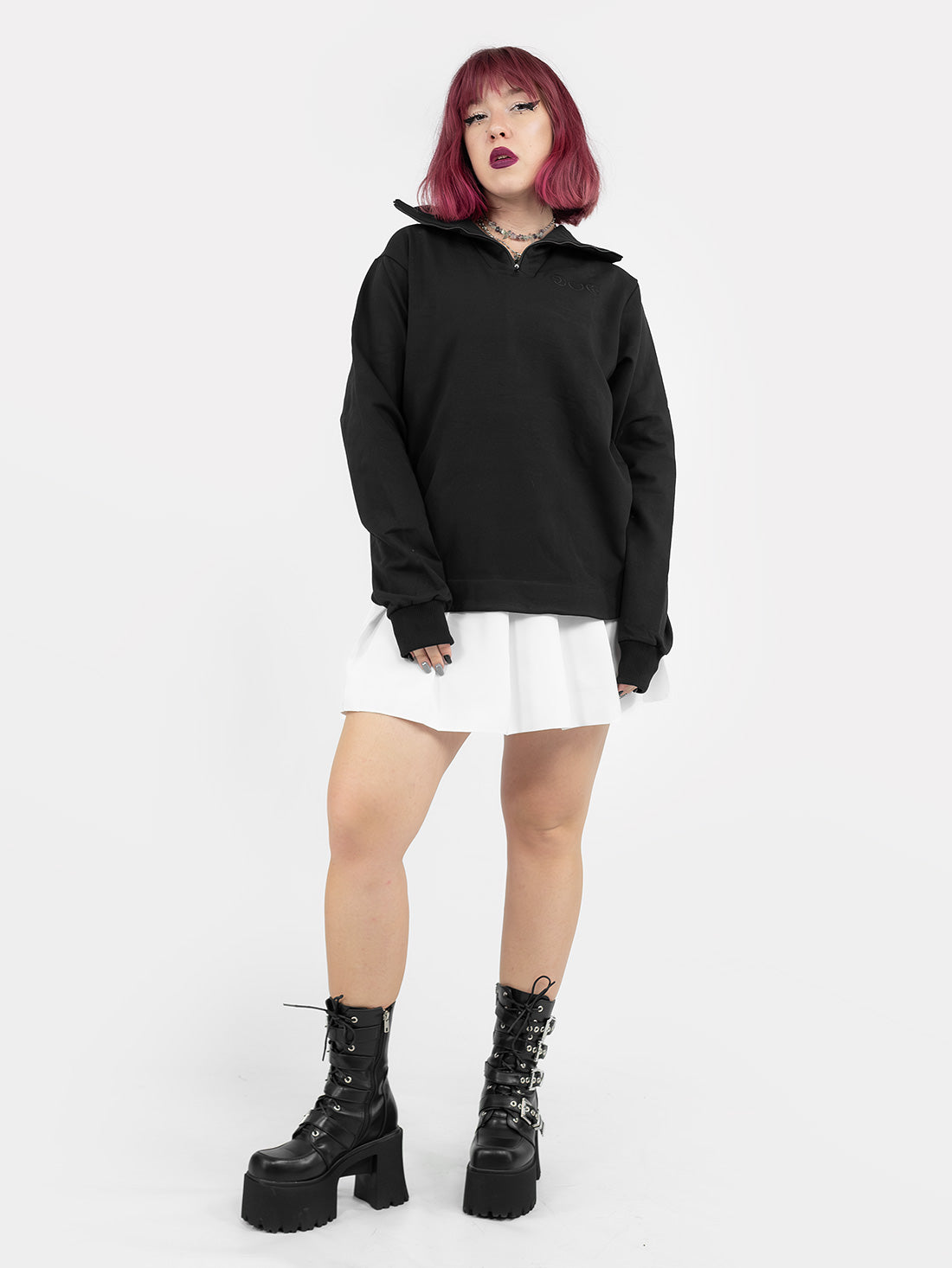 Sabbath Mock Neck Sweatshirt