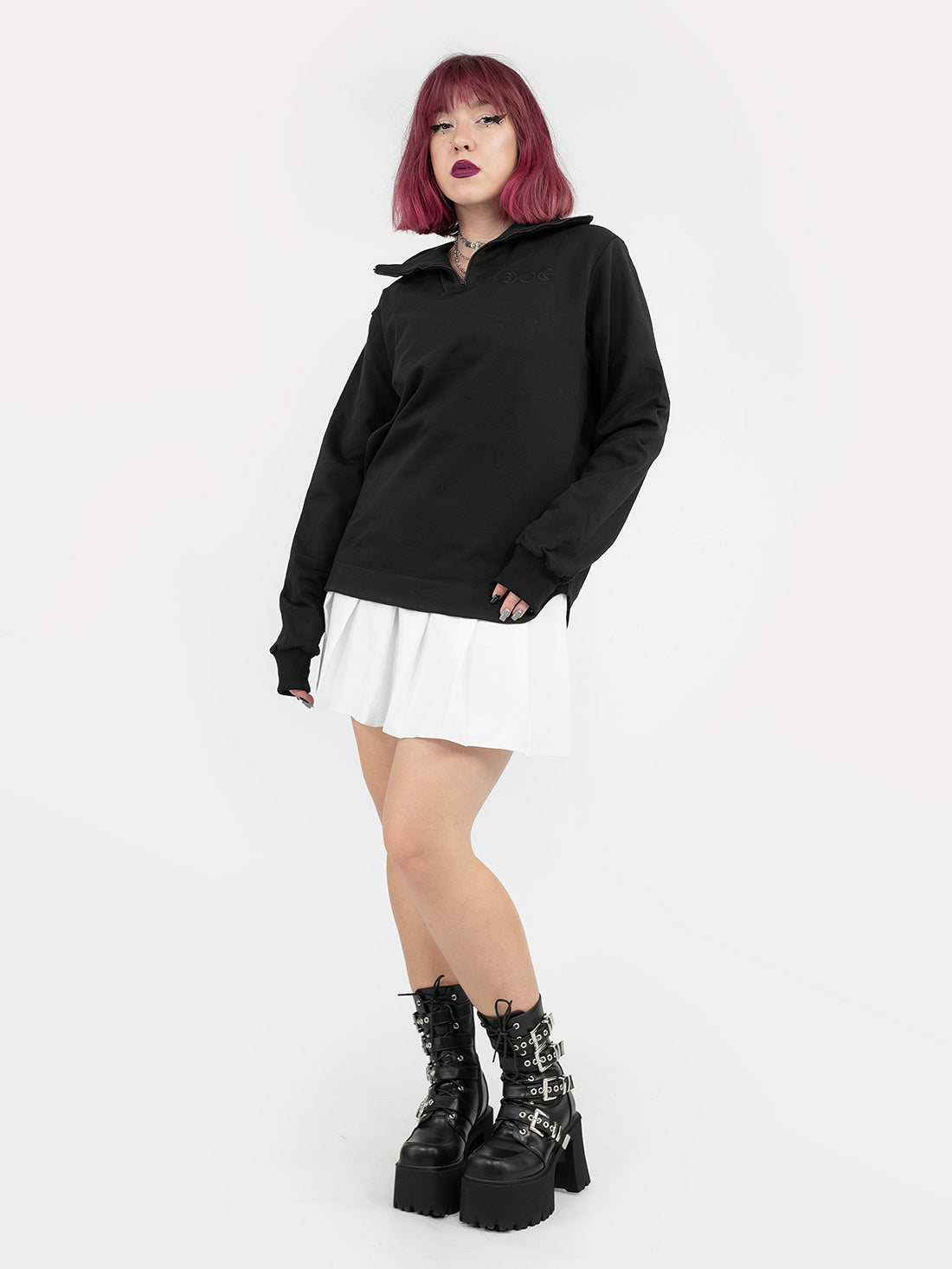 Sabbath Mock Neck Sweatshirt