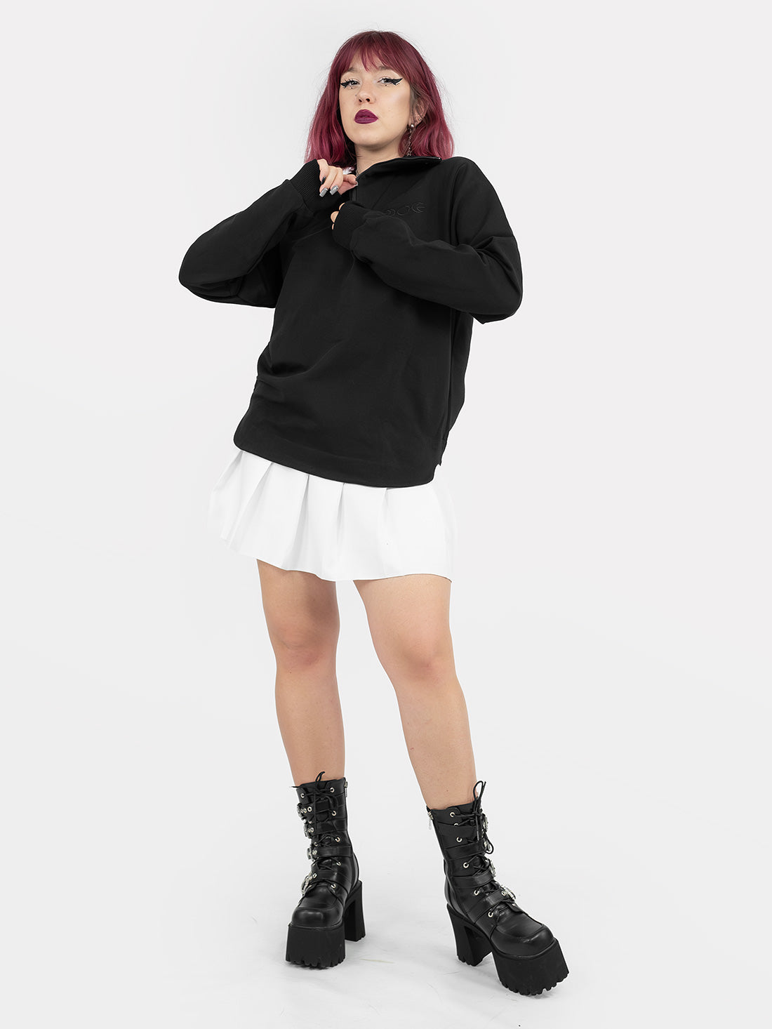 Sabbath Mock Neck Sweatshirt