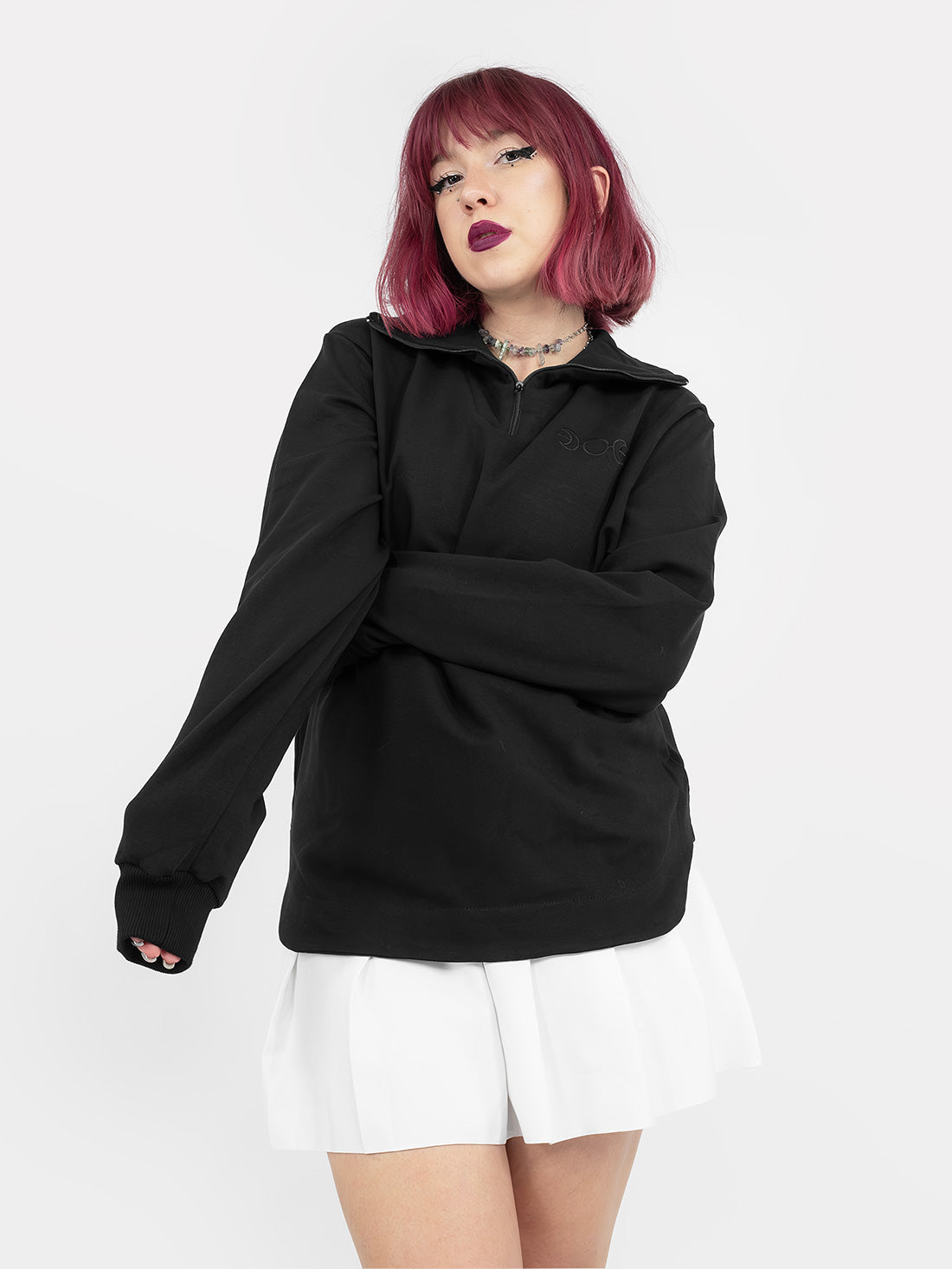 Sabbath Mock Neck Sweatshirt