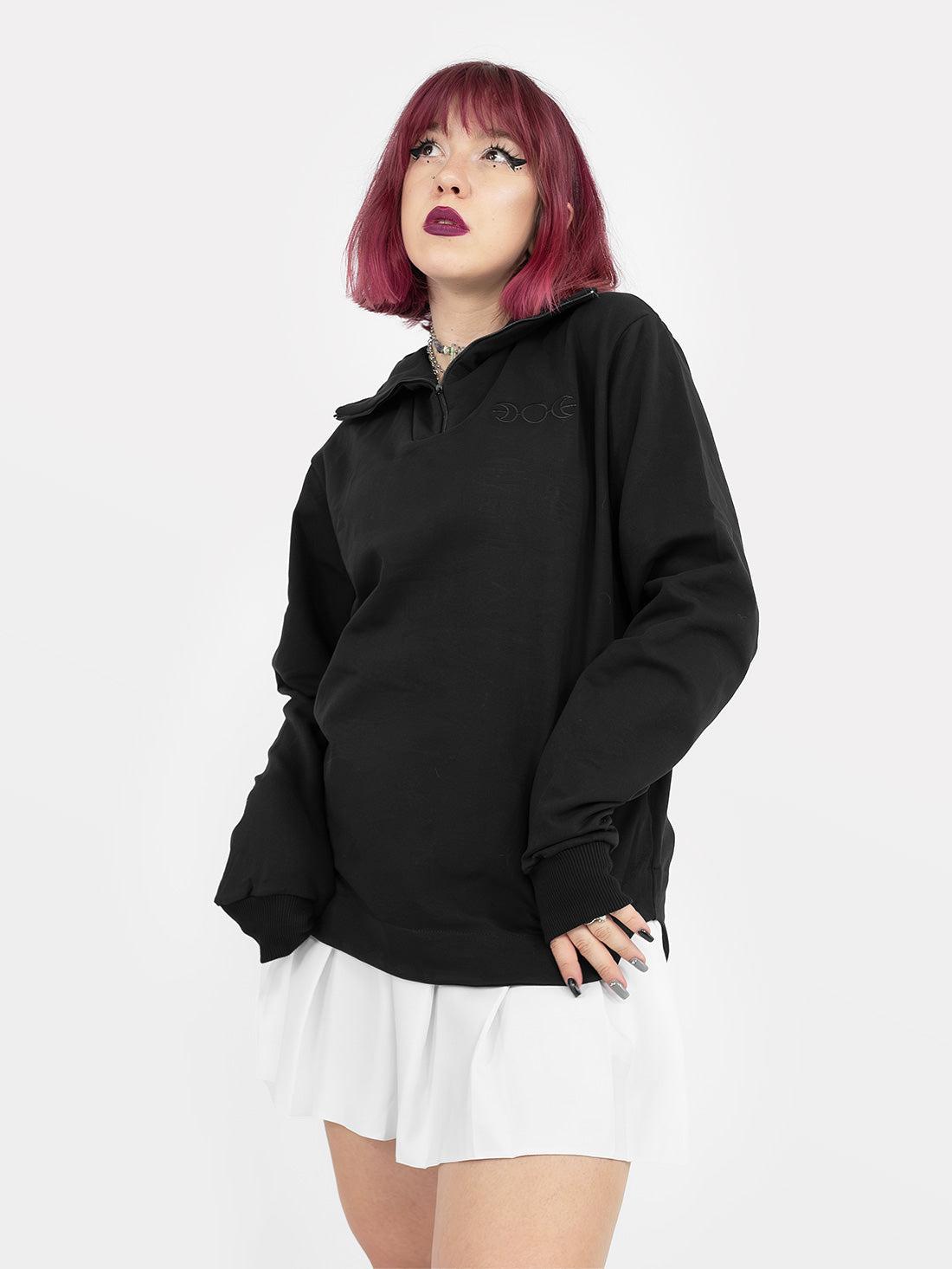 Sabbath Mock Neck Sweatshirt