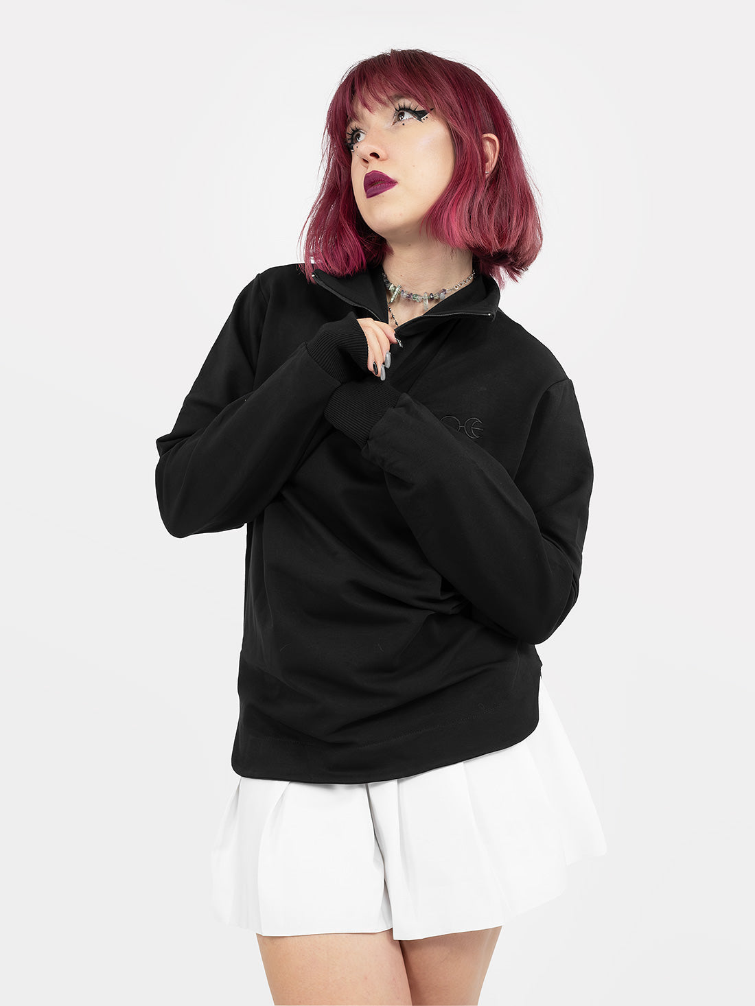 Sabbath Mock Neck Sweatshirt