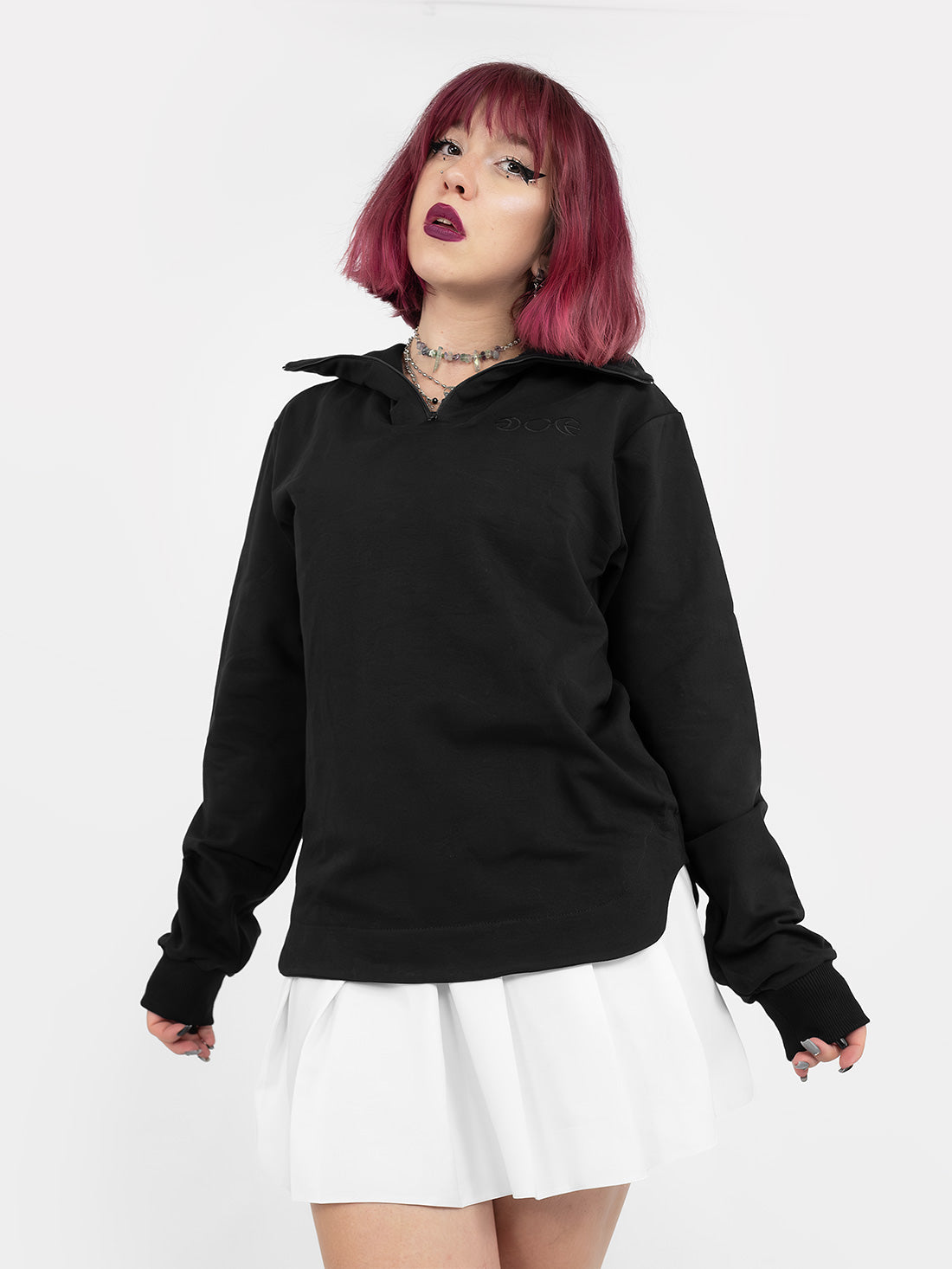 Sabbath Mock Neck Sweatshirt