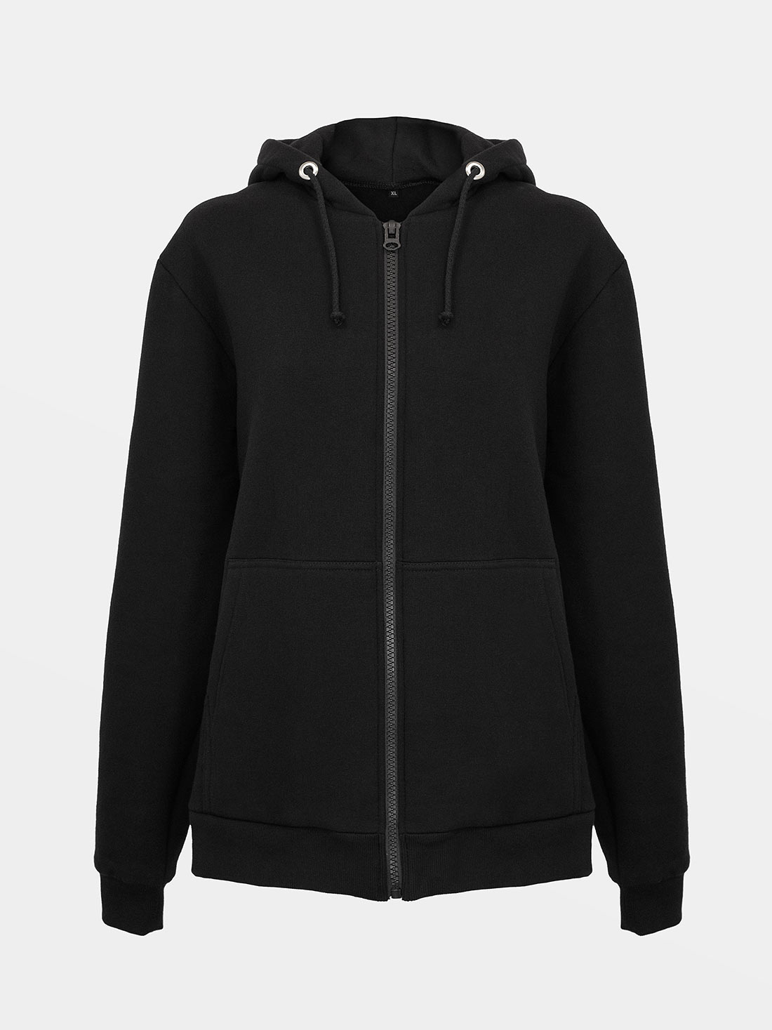 Demon Wings Zipped Organic Cotton Hoodie