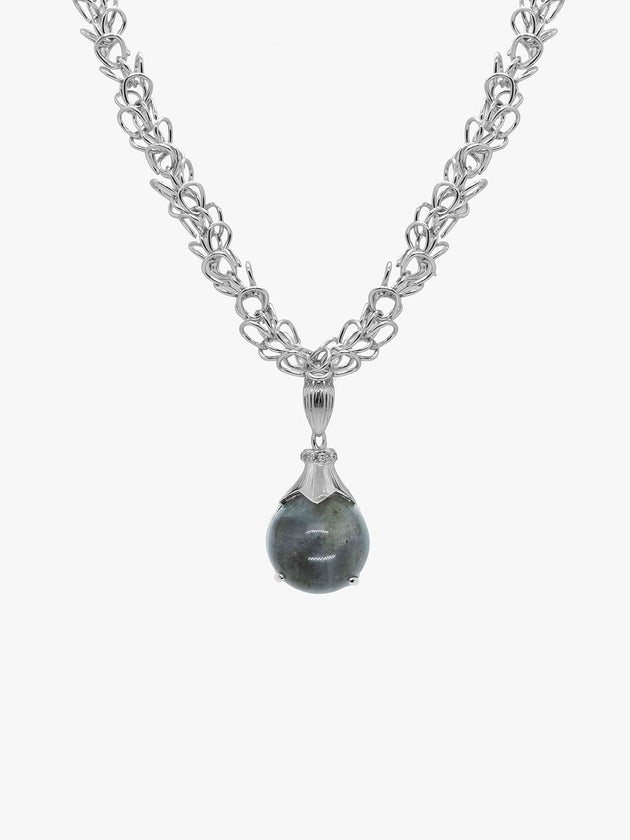 Moss Labradorite Choker