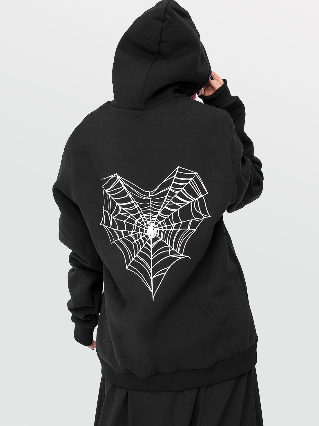 Heartache Cobweb Hoodie