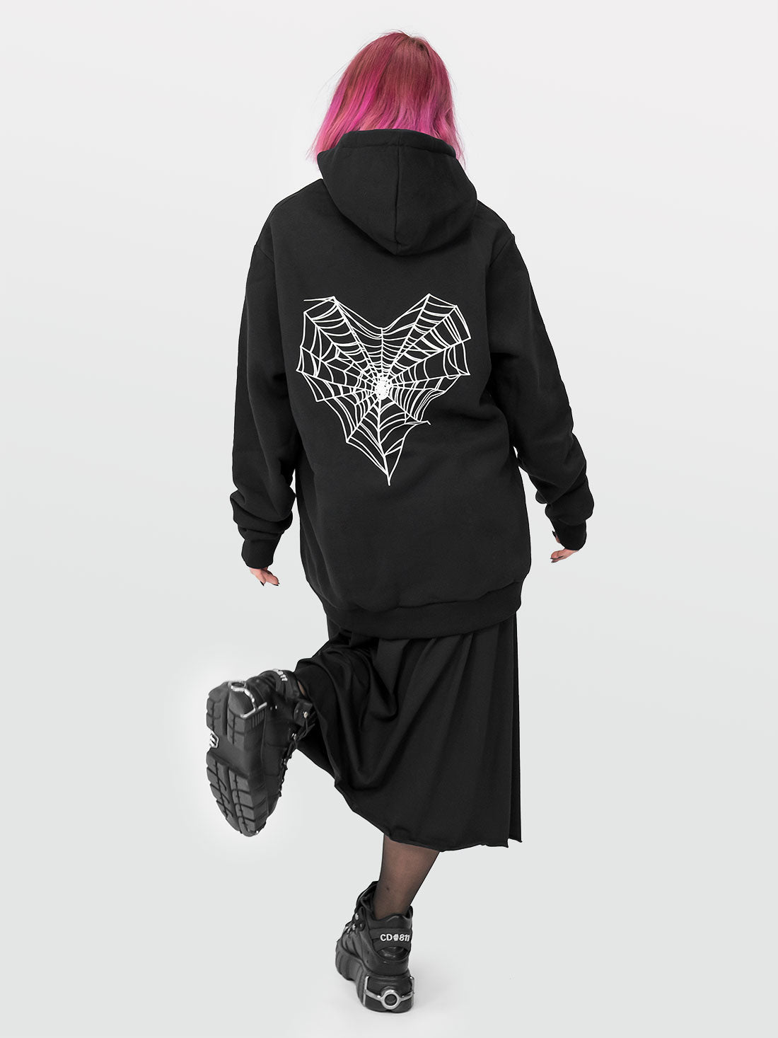 Heartache Cobweb Hoodie
