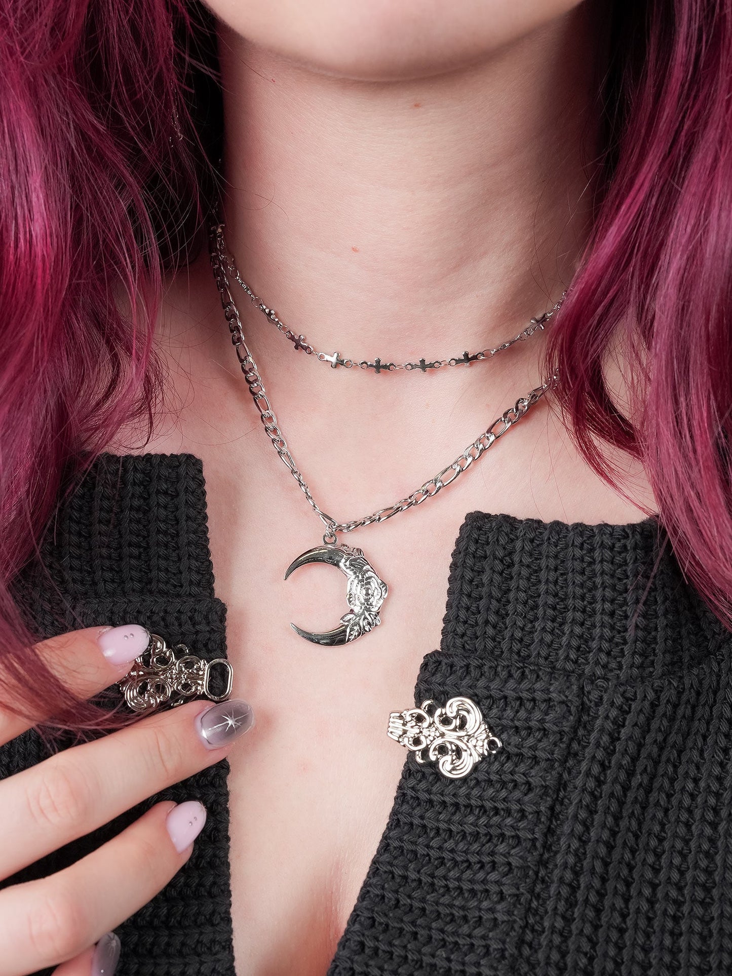 Starveil Moon Double Necklace