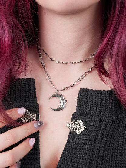 Starveil Moon Double Necklace
