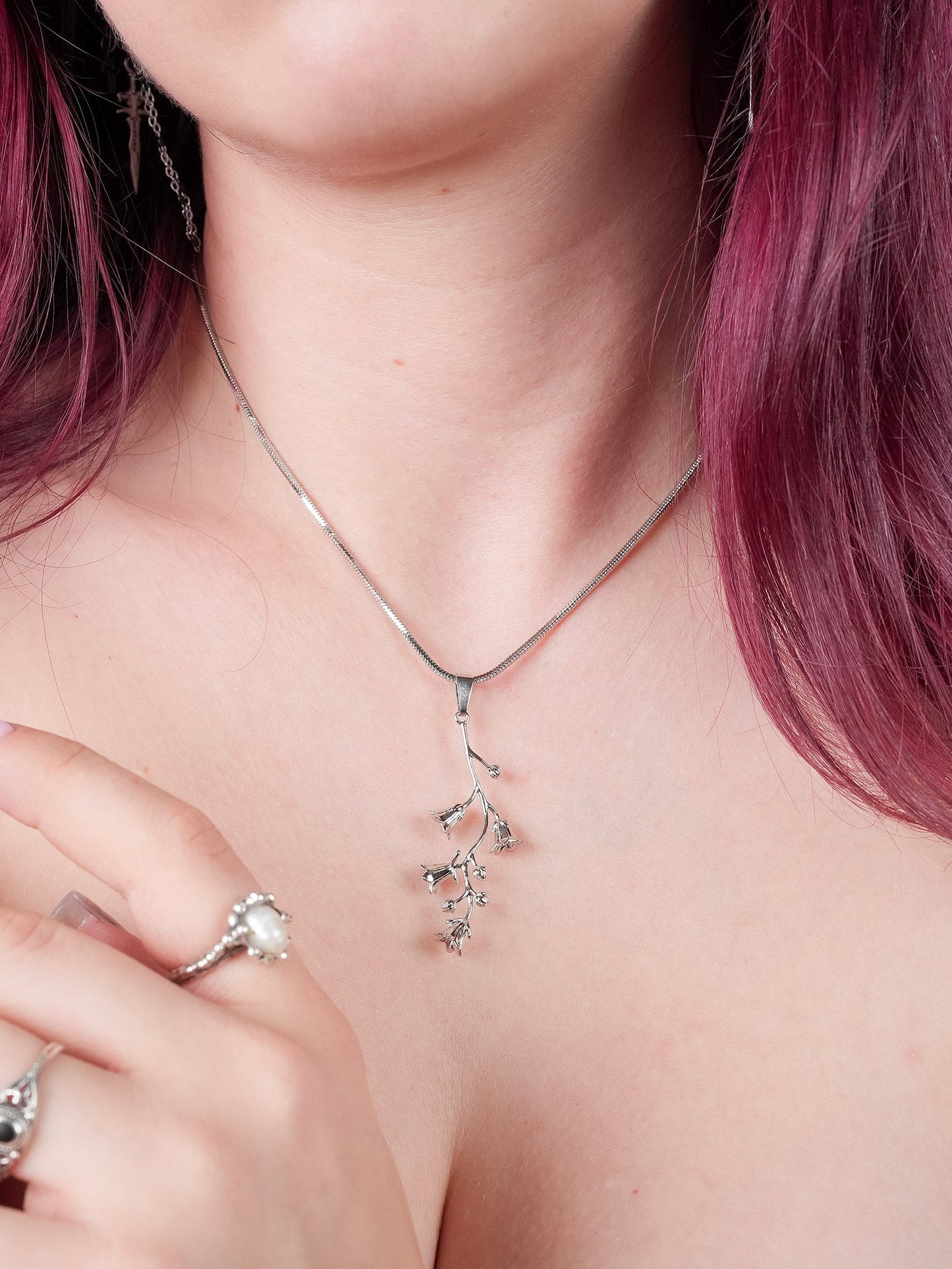 Ciara Bell Flower Necklace