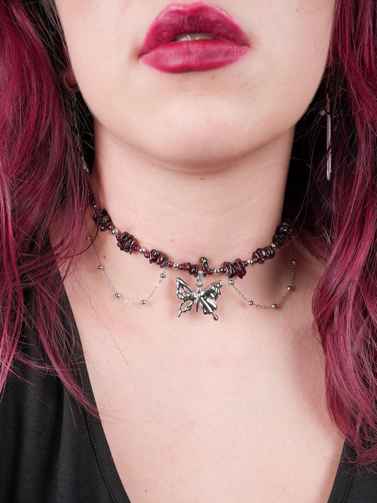 Monarch Gemstone Choker