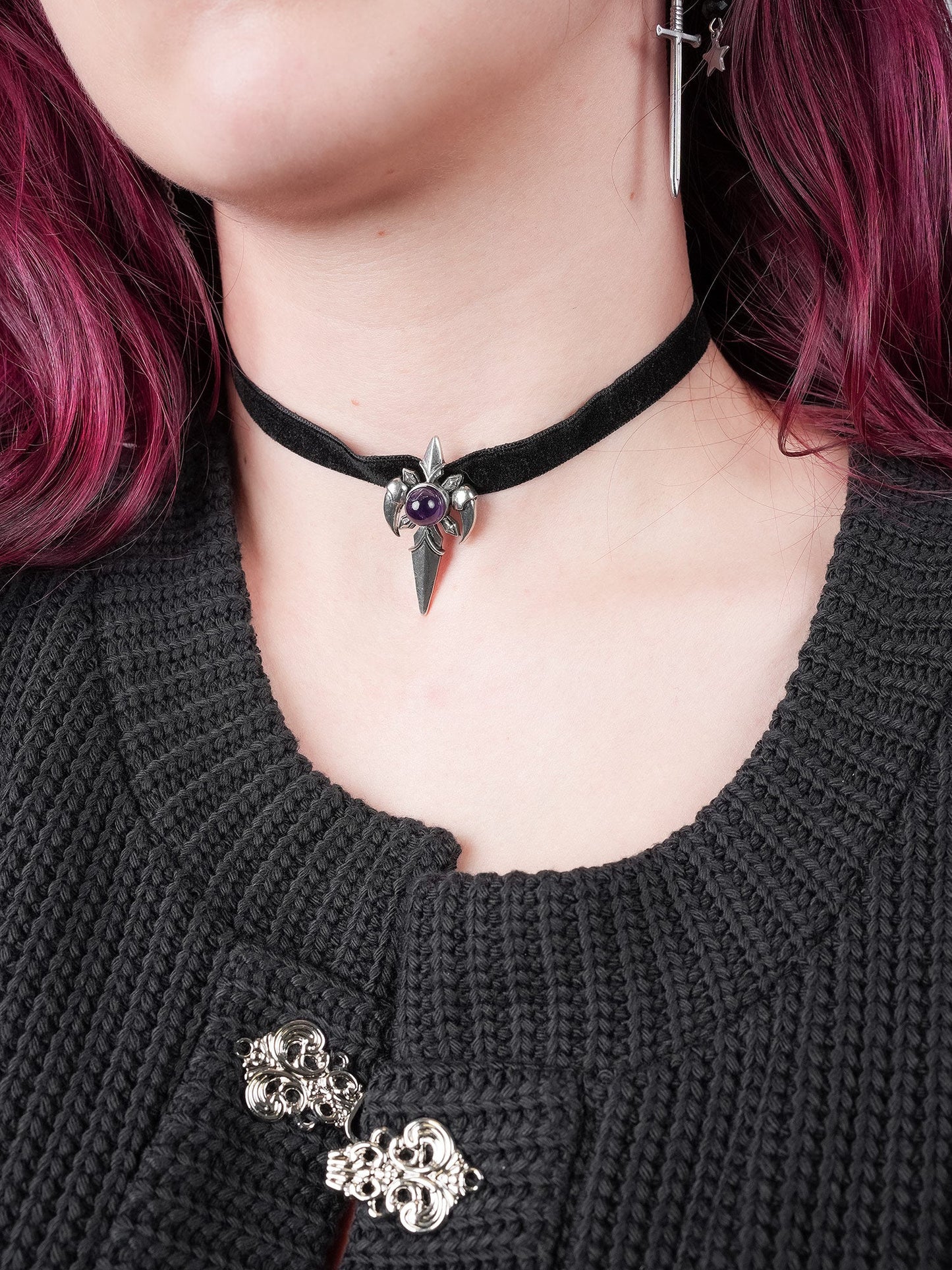 Fury Amethyst Collar