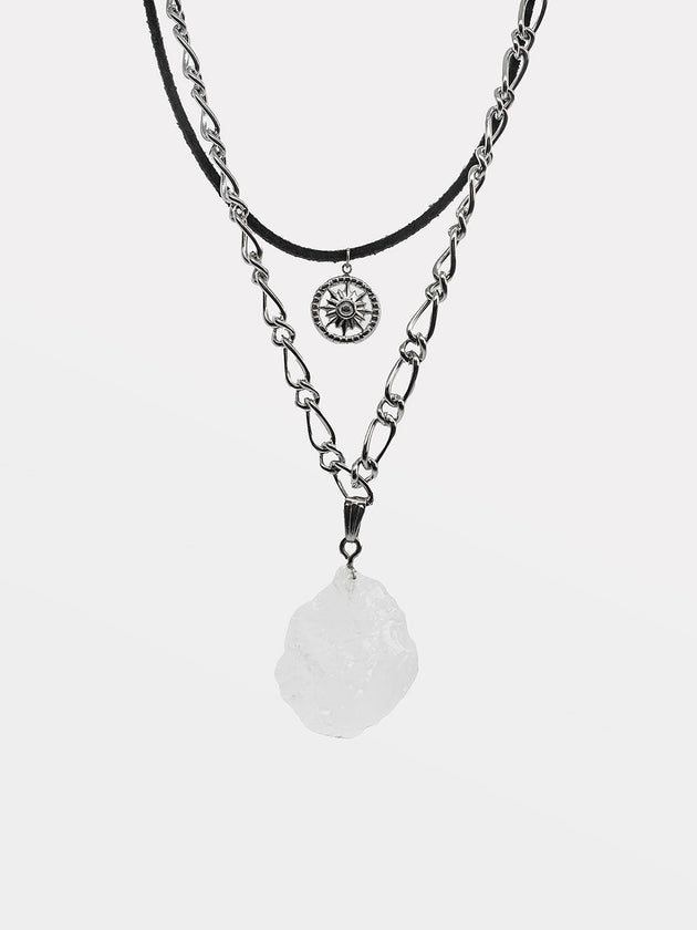 Revival Double Quartz Necklace