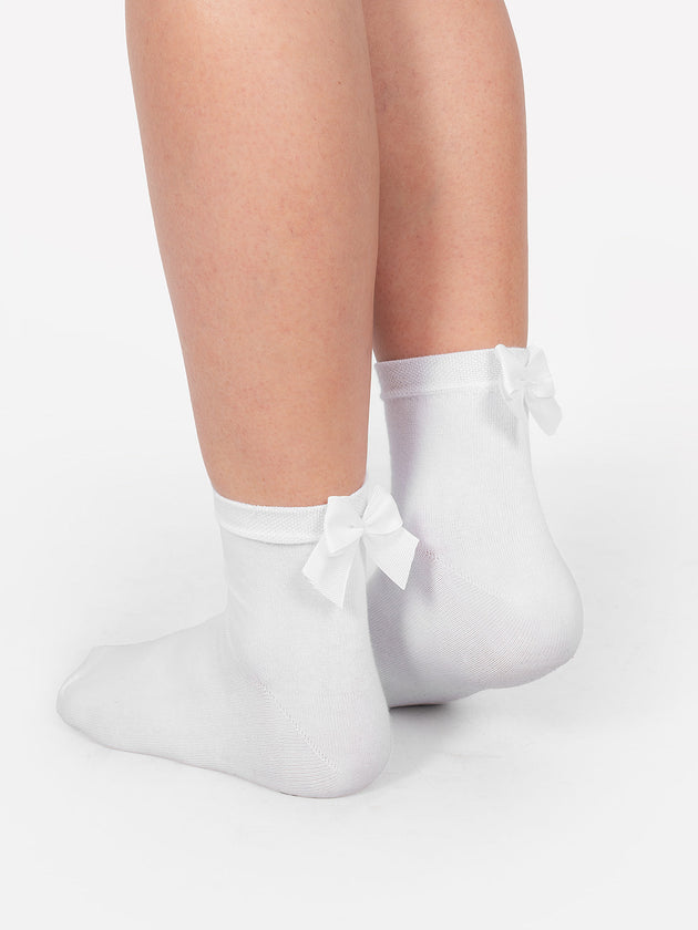 White Ribbon Socks