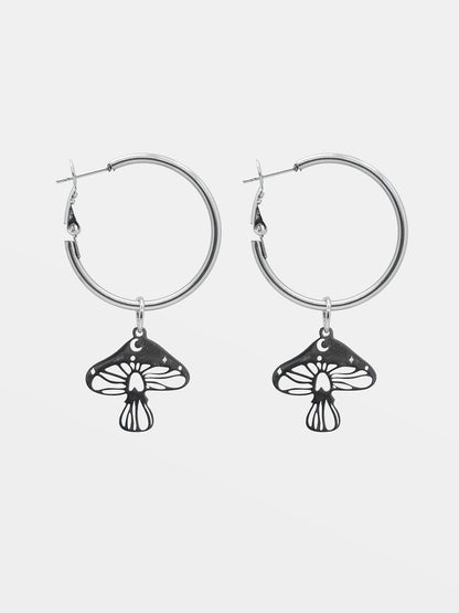 Folk Mushroom Earrings