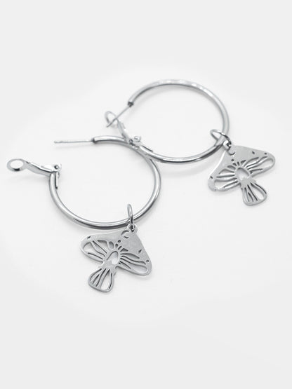 Folk Mushroom Earrings