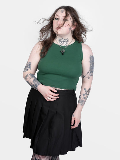 Hartley Zippers Green Top