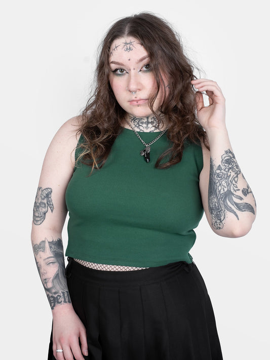 Hartley Zippers Green Top