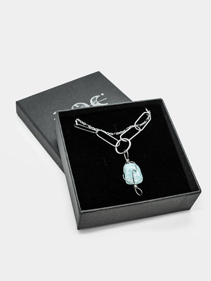 Skye Set of Necklaces with Blue Quartz